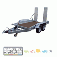PORTE ENGIN LIDER - Timon fixe - PTAC : 3500 Kg - 350 x 170 cm - Feux Leds - Reference -HB506-PA/CS