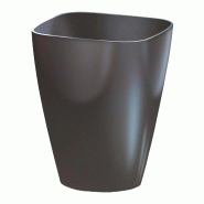 Prosperplast - Pot COUBI ORCHID 1,6 L - 13,2x13,2x16,5 cm, anthracite - gris plastique polypropylène ZA4145