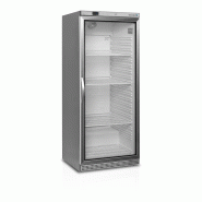 Réfrigérateur vitré gn2/1 605 litres extérieur inox porte aluminium - PUR600SG