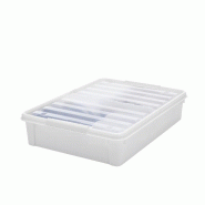 Smartstore Boîte de rangement 'Bedroller', 60 litres - transparent plastique polypropylène 6411760609916 Smartstore Boîte de rangement 'Bedroller', 60 litres - transparent plastique polypropylène 6411760609916