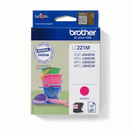 Brother LC221M cartouche d'encre 1 pièce(s) Original Magenta