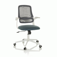 Chaise de bureau / chaise pivotante MIKO W ECO maille / tissu gris hjh OFFICE - gris polyester 719255