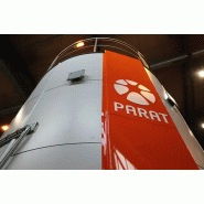 Chaudières électrodes haute tension Parat IEH - 70 MW, 70 barg, rendement 99%
