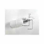 Flotteur de remplissage orientable à 180° - raccord rapide 1/4 - PVC Flotteur de remplissage orientable à 180° - raccord rapide 1/4 - PVC