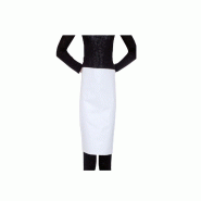 Schneider - Tablier de travail, 950 x 700 mm sans bavette - blanc 120551