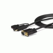 StarTech Cble adaptateur HDMI® vers VGA de 1,8m