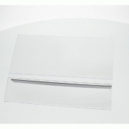 Support affiche PLV A5H magnétique et adhésif format paysage - Transparent - PVC