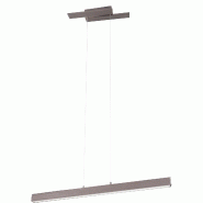 Suspension Led SMD 44W, 4400lm, 3000K, Nickel mat, IP20 - Trio - Belfast - gris 4017807469844
