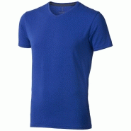 T-shirt bio manches courtes pour homme Kawartha - col V en coton biologique et élasthanne - 200 g/m² T-shirt bio manches courtes pour homme Kawartha - col V en coton biologique et élasthanne - 200 g/m²