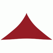 VidaXL Voile de parasol tissu oxford triangulaire 5x5x6 m rouge Modèle Balcon Mu Prime - rouge 135678