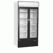 Armoire à boissons noire avec canopy 524L | Tefcold - FSC1000H - blanc 15955 Armoire à boissons noire avec canopy 524L | Tefcold - FSC1000H - blanc 15955