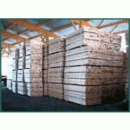 Avivés de bois etuvés et sechés :