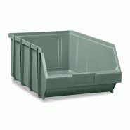 Bac à bec 23,5 L - 490 x 310 x 189 mm - Gerbable et verrouillable - Coloris vert Bac à bec 23,5 L - 490 x 310 x 189 mm - Gerbable et verrouillable - Coloris vert