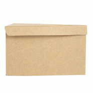 Boîte part de gâteau The Pack carton nano micro 14,4x8,5x9cm naturel - par 600