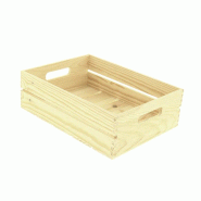 Cagette bois rectangle pm - Cagette bois rectangle pm -