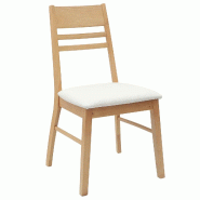 Chaises de salle à manger 2 pcs Naturel 43 x 54 x 89 cm Modèle Orion Vision - 8721359374773