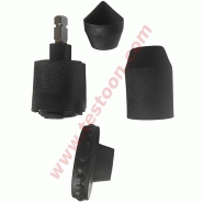 Kit d'accessoires mécaniques (adaptateur+embouts(cône, cylindre et roue)), pour ca172 - CARP01174902 Kit d'accessoires mécaniques (adaptateur+embouts(cône, cylindre et roue)), pour ca172 - CARP01174902
