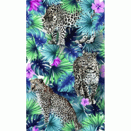 Chemin de table Romance jungle 30cm x 5m