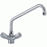 Diamond - Robinet mélangeur, "Gros debit" "Heavy-Duty" (Sortie MONO) - réf. CW7001-HD - AKS-CW7001-HD Diamond - Robinet mélangeur, "Gros debit" "Heavy-Duty" (Sortie MONO) - réf. CW7001-HD - AKS-CW7001-HD