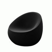 Fauteuil outdoor STONE - noir