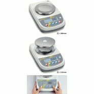 Balance de précision 1200g; 0.003g; calibration interne; plateau diam 110mm avec para - KERPLJ1200-3A Balance de précision 1200g; 0.003g; calibration interne; plateau diam 110mm avec para - KERPLJ1200-3A