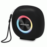 Mini enceinte Bluetooth Ledwood XPLOR100, USB Carte TF, Puissance 70W - sur batterie 1200mAh, Fonction TWS, Protection IPX6 - 3666630007689 Mini enceinte Bluetooth Ledwood XPLOR100, USB Carte TF, Puissance 70W - sur batterie 1200mAh, Fonction TWS, Protection IPX6 - 3666630007689