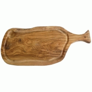 Planche en bois d\'olivier de fabrication artisanale