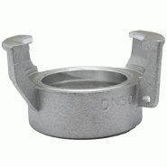 Raccord boîte symétrique Guillemin sans verrou BSP femelle - Aluminium - DN 100 - G 4