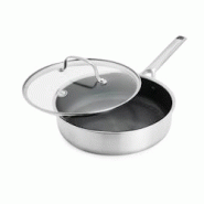 Sauteuse Apex 24 cm - Argent Rond Inox Greenpan 43.7x25.6 cm - inox 4894871077256 Sauteuse Apex 24 cm - Argent Rond Inox Greenpan 43.7x25.6 cm - inox 4894871077256