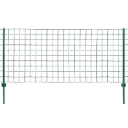 Vidaxl clôture euro acier 20x1 m vert 142815
