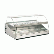 Vitrine chauffante à poser + module Roller Grill VHC1000