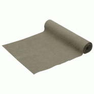Chemin de table velours vert sauge 28cm x 3m