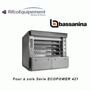 Four à sole électrique en acier inoxydable - Bassanina ECOPOWER 421