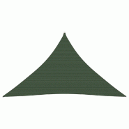 Helloshop26 - Voile toile d'ombrage parasol 160 g/m² PEHD 5 x 5 x 6 m vert foncé 02_0009440 - vert 3000509947766