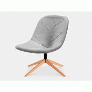 Fauteuil Mogly pieds bois pour espace lounge et détente Fauteuil Mogly pieds bois pour espace lounge et détente