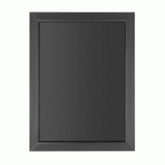 Olympia Ardoise murale (H)600 x (L)450 mm avec cadre en bois, noire - 5050984725609