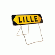 Panneau KD21 - Signalisation de direction sur pied Lyonnais