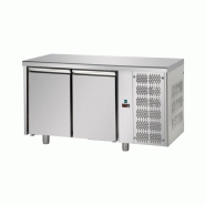 Table inox négative, 2, 3 ou 4 portes prof t/gn nv