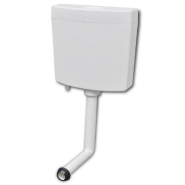 Vidaxl réservoir de wc avec entrée d'eau inférieure 3/6 l blanc 142195 Vidaxl réservoir de wc avec entrée d'eau inférieure 3/6 l blanc 142195