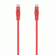 AISENS Câble réseau RJ45 LSZH Cat.6A 500 Mhz UTP Awg24, Rouge, 25CM, 0,25 m, Cat6a, U/UTP (UTP), RJ-45, - 8436574706680