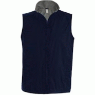 Bodywarmer doublé polaire - Record marine/gris T.S Kariban - Extérieur polyamide, intérieur polyester Bodywarmer doublé polaire - Record marine/gris T.S Kariban - Extérieur polyamide, intérieur polyester