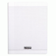 Calligraphe Lot de 4 Cahier Ligne 8000 24x32, 192p./96 feuilles 90 g/m² piquées, couv. PP incolore, Séyès - 3210330183909