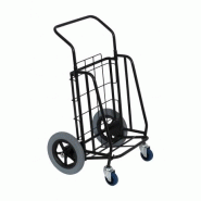 Chariot pliable distribution publicite gdes roues - tr034r30