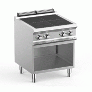 Fourneau professionnel electrique 4 zone de chauffe 2,5 kw sur sous... - PPQR77A