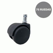 Kit de 60 ruedas de nailon autofrenantes de 50 mm perno 11 mm - multi-matériau KIT15RF