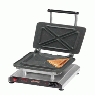 Neumärker® Pocket Snack Maker Thermocook® incl. Plaques interchangeables Pocket Snack (fonte) - inox 12-40801-30GG