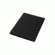 Pad noir rectangulaire classique 160x95x20 mm
