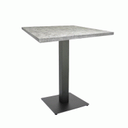 Table intérieur TOURMALINE 60x60 pied Robusta - TIGAONE - 3701680322808 Table intérieur TOURMALINE 60x60 pied Robusta - TIGAONE - 3701680322808