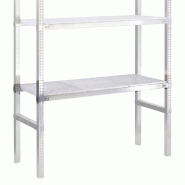 Tablette l.600 x p.400 - blanche - storinox - 1905250