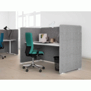 Espace de travail individuel acoustique pour open-space en tissu pas cher Espace de travail individuel acoustique pour open-space en tissu pas cher